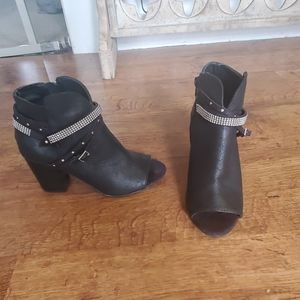 Sugar Peep Toe Booties